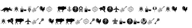 Stickers Font Preview