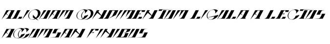 Tronecal Font Preview