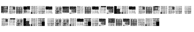 Texture Glyphs Font Preview