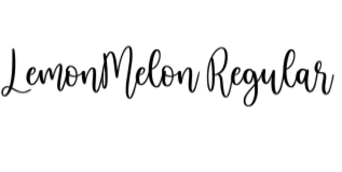 Melon Melon Font Preview