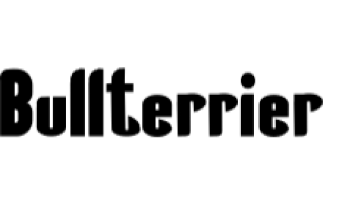 Bullterrier Font Preview