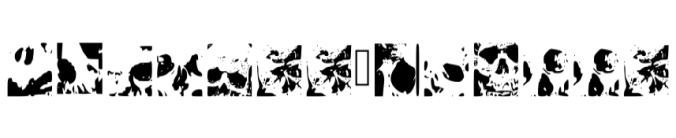 Cypress Skulls Font Preview