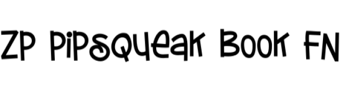 Pipsqueak Font Preview