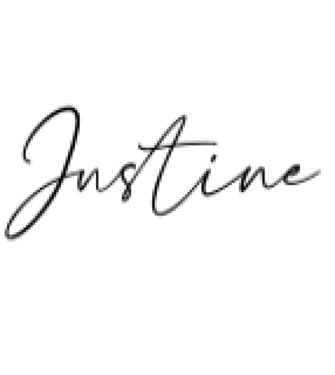 Justine Font Preview
