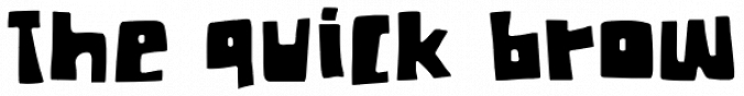 Chunky Chicken Font Preview