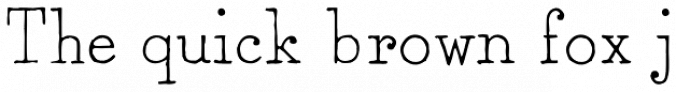 2011 Slimtype Font Preview