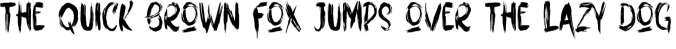 Fredbones Font Preview