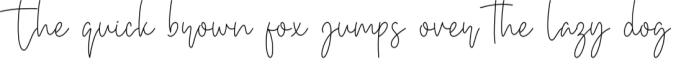 Bethan White Font Preview