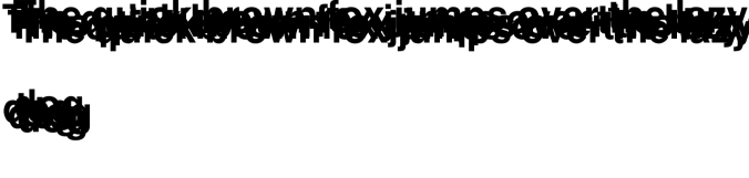 Thuluth Siyah Mashq Font Preview