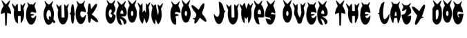Scorpion Font Preview