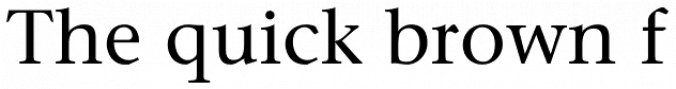 ITC Stone Serif Font Preview