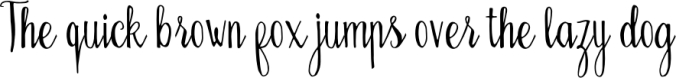 Bellanie Font Preview