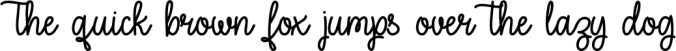 A Perfect Place Font Preview