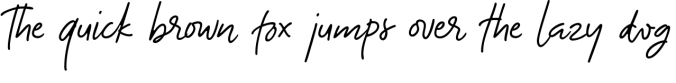 The Bouquet List Font Preview
