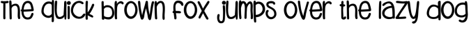 ZP Raisin Cookie Font Preview