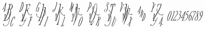 MFC Voyeur Monogram Font Preview