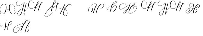 Monogram H | Monofont Caps H Font Preview
