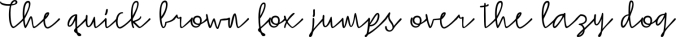 Simple Signature Font Preview