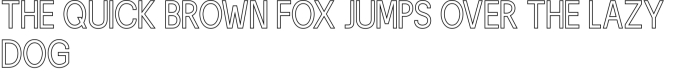 Wincent Outline Extra Bold Font Preview