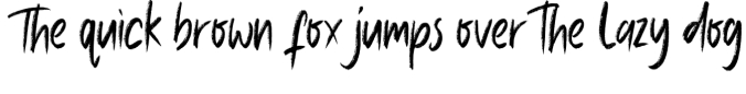 Lazy Jumps Font Preview