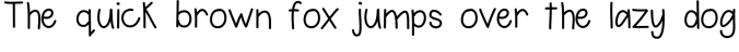 Mango Fruit Cocktail Font Preview