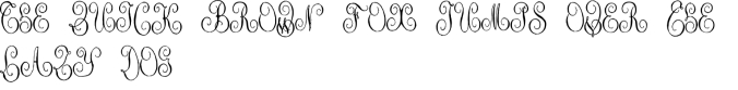 1864 GLC Monogram Family Font Preview