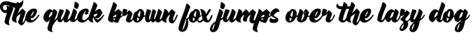 Rushing Nightshade Font Preview