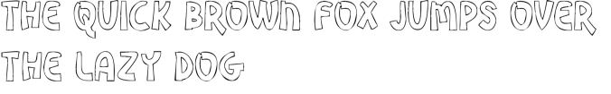 Oceanity Darker Stroke Font Preview