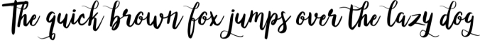 Abelia White Font Preview