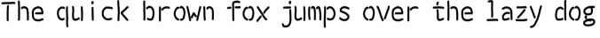 Rumba Bytes Font Preview