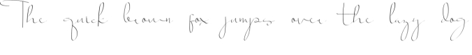 Straight White Font Preview