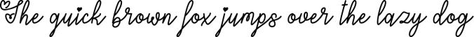 Lovers in February Font Preview