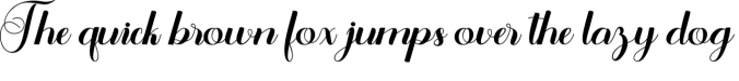 Butterfly Script Font Preview