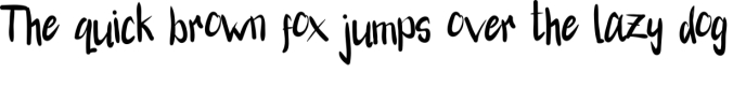 Rikhal Fancy Font Preview