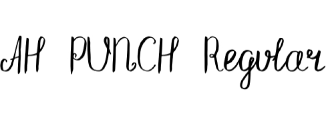 Brush Family Font Preview