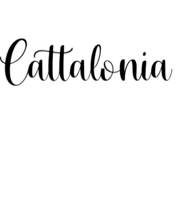 Cattalonia Font Preview