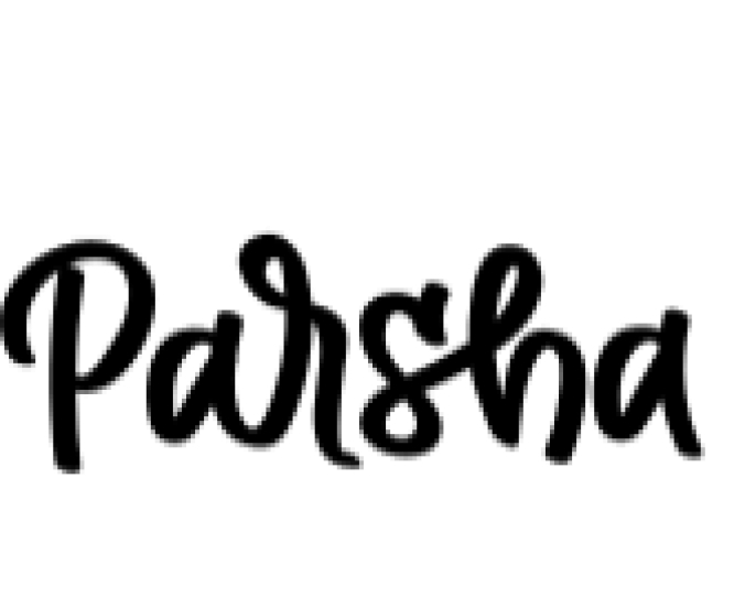 Parsha Font Preview