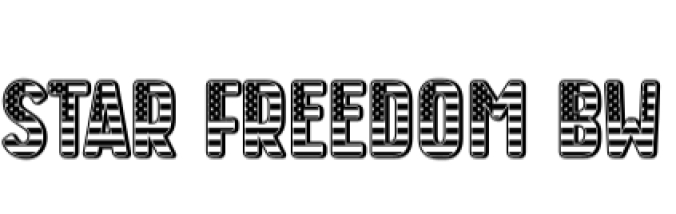 Star Freedom Font Preview