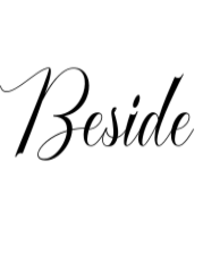 Beside Font Preview