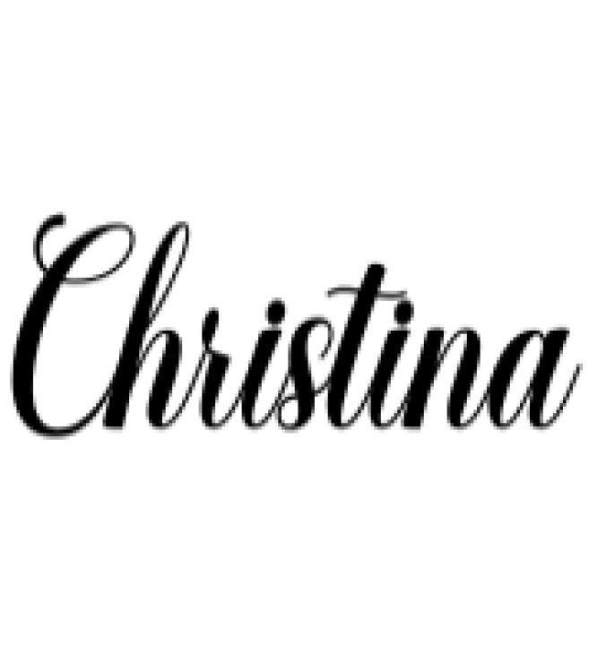 Christina Font Preview