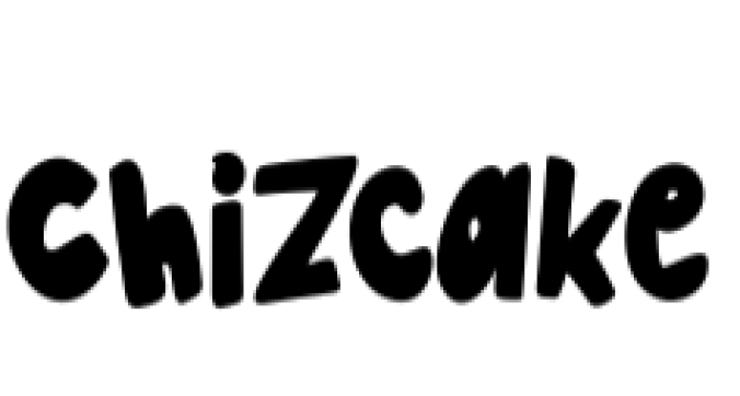 Chizcake Font Preview