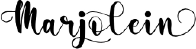 Marjolei Font Preview