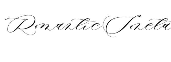 Romantic Soneta Font Preview