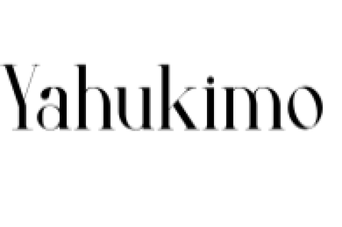 Yahukimo Font Preview