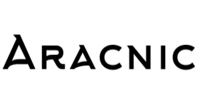 Aracnic Font Preview