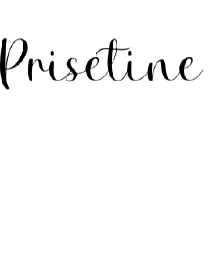 Prisetine Font Preview