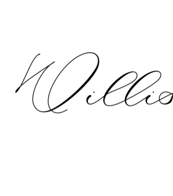 Willis Font Preview