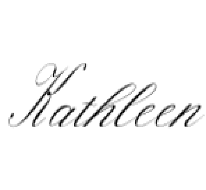 Kathleen Font Preview