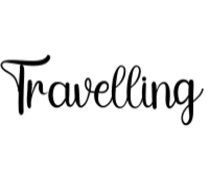 Travelling Font Preview