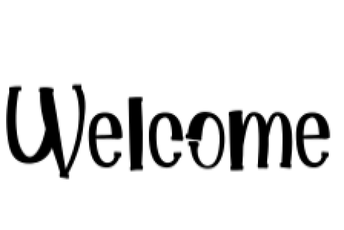 Welcome Font Preview